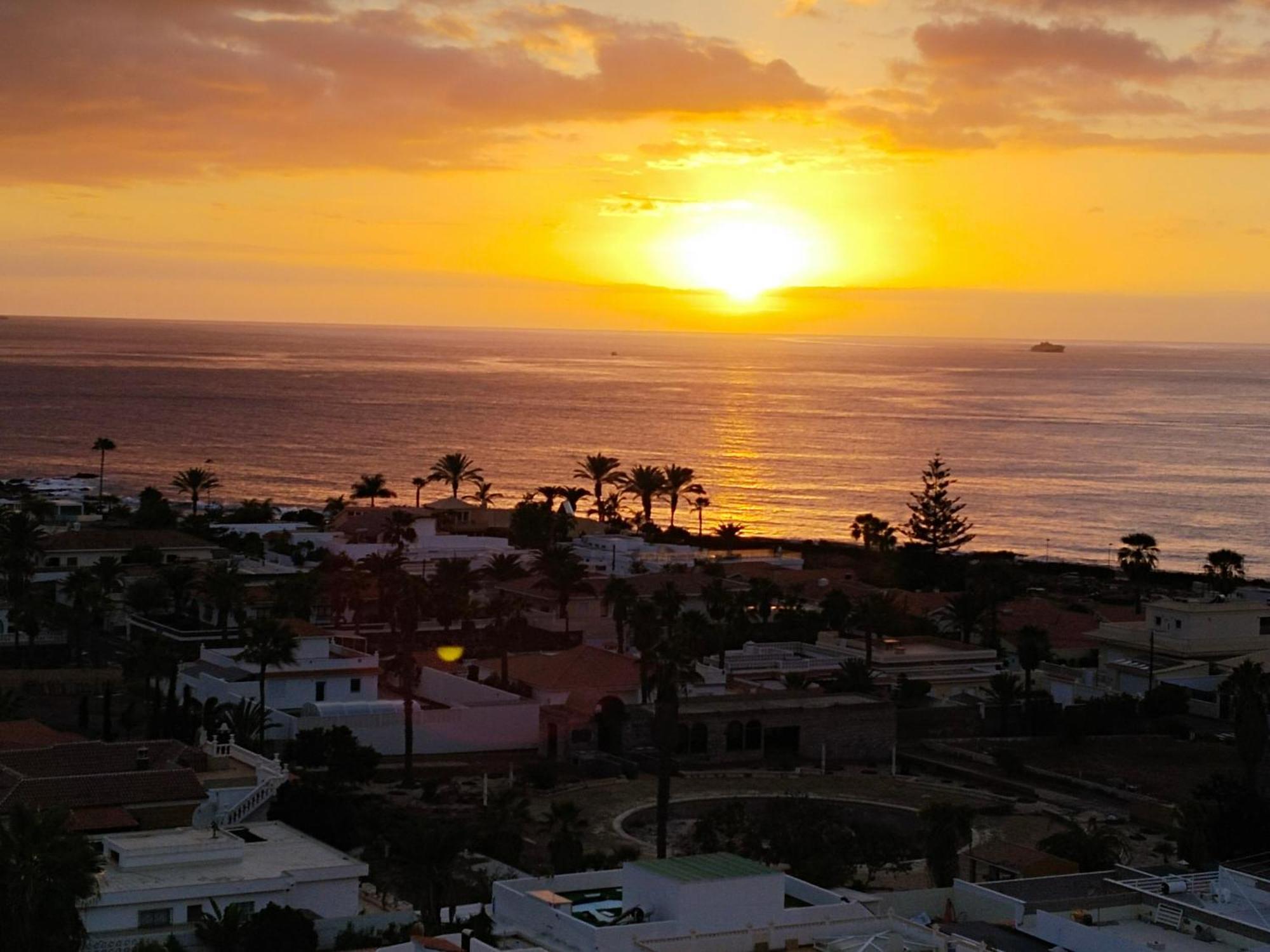 Palm-Mar Appartement Celeste 250M De L'Ocean Vue Mer Panoramique Екстериор снимка