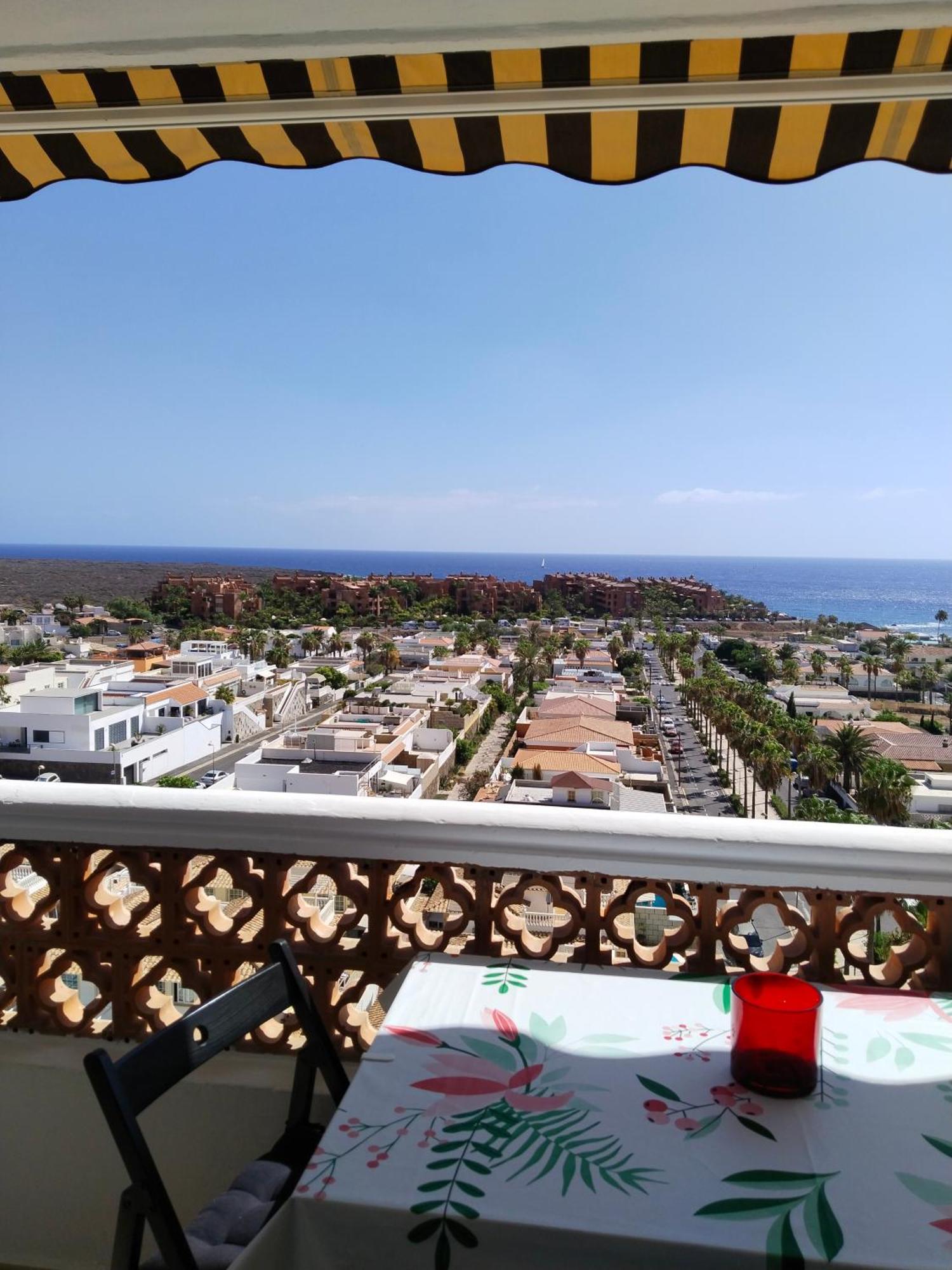 Palm-Mar Appartement Celeste 250M De L'Ocean Vue Mer Panoramique Екстериор снимка