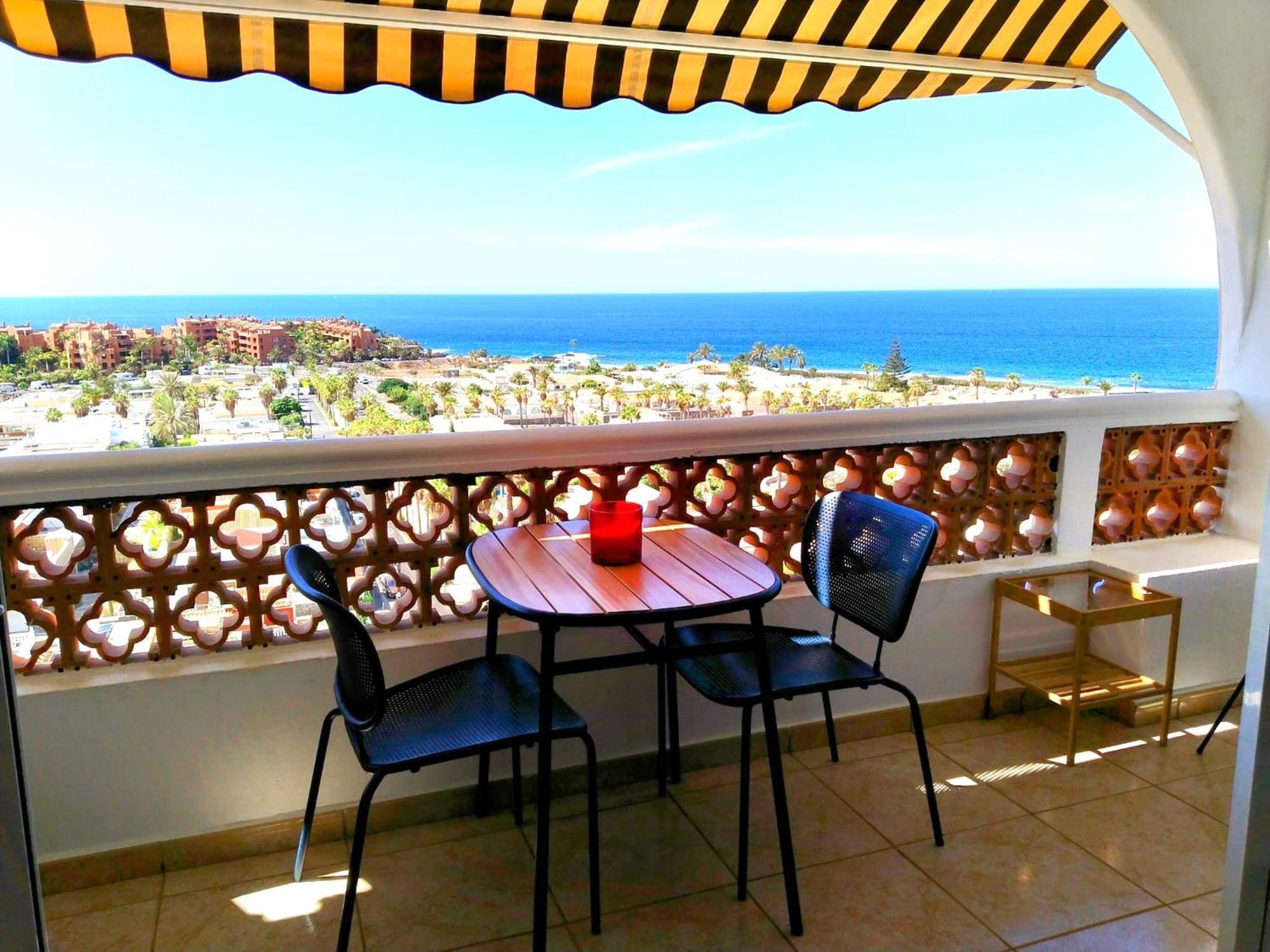 Palm-Mar Appartement Celeste 250M De L'Ocean Vue Mer Panoramique Екстериор снимка