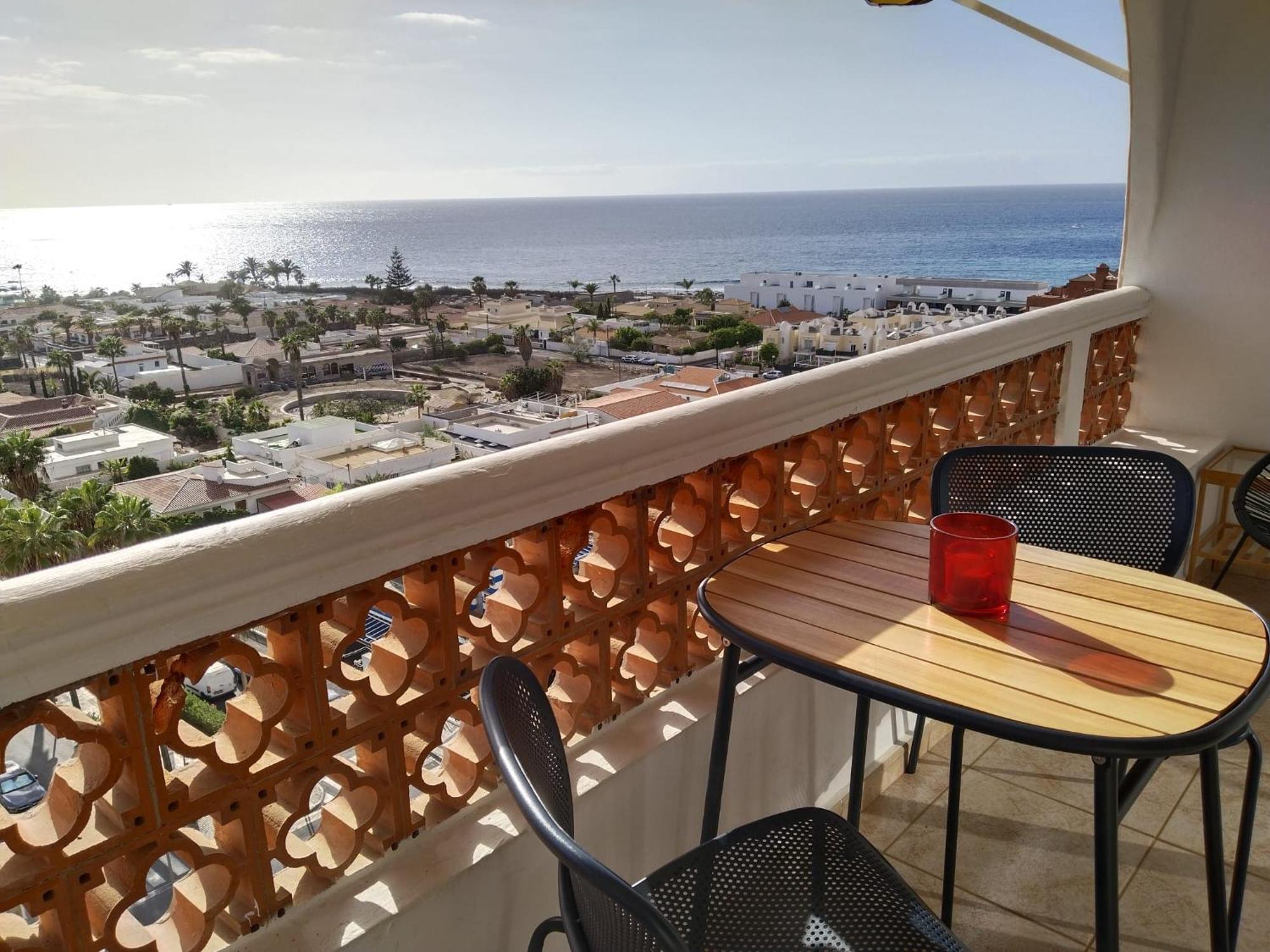 Palm-Mar Appartement Celeste 250M De L'Ocean Vue Mer Panoramique Екстериор снимка